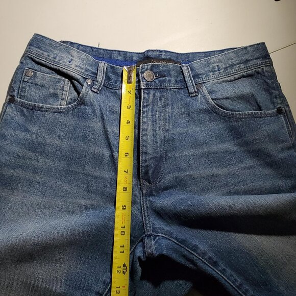 Calvin Klein 78/Blue label Straight Cut Jeans Sz 32w - Picture 11 of 16